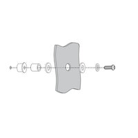 GIVI SADA NA MONTÁŽ PLEXI SUZUKI DL 650 V-STROM (11-16) D3101KIT