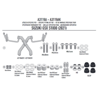 GIVI SADA NA MONTÁŽ PLEXI 3119S SUZUKI GSX S1000 (21) A3119A