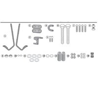 GIVI MONTAZNY KIT NA PLEXI SUZUKI ADDRESS 110 (15-21) A3109A