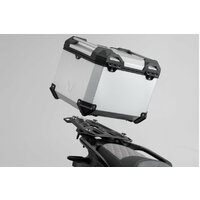 SW MOTECH TRAX ADV SYSTÉM NOSIČ S KUFROM STRIEBORNÝ DL1050/XT V-STROM (19-)