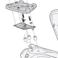 GIVI DRŽIAK KUFRA SYM MAXSYM 400-600 (11-20) SR7051M