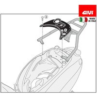 GIVI ZADNÝ NOSIČ PIAGGIO VESPA PRIMAVERA/SPRINT (14-23) SR5608