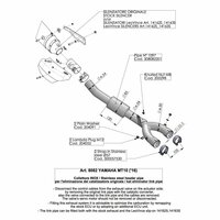 LEO VINCE PREPÁJACIE POTRUBIE YAMAHA MT-10/ FZ-10