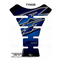MOTOGRAFIX NÁLEPKA YAMAHA YZF R1/R6 STYLE MODRÁ