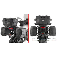 GIVI BOČNÉ NOSIČE KUFROV YAMAHA TRACER 9/GT/GT+ (25) PLO2171MK