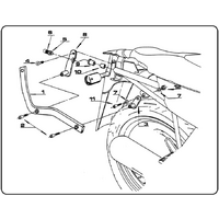 GIVI DRŽIAK MONORACK YAMAHA XJ 600 DIVERSION/N 325F