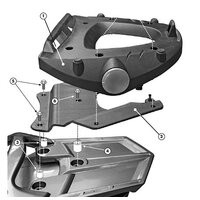 GIVI PLATŇA YAMAHA FJR 1300 (06-20) E228M