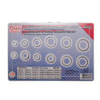 HS MOTO SADA HLINÍKOVÝCH TESNIACICH KRÚŽKOV 300 KS