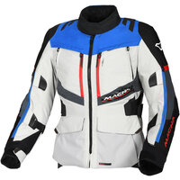 MACNA BUNDA DOMANE DÁMSKA LIGHT GRAY/BLUE/BLACK L