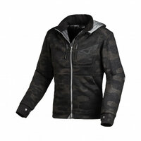 MACNA DÁMSKA BUNDA DISTRICT ČIERNO-ŠEDO MASKÁČOVÁ