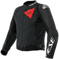 DAINESE KOŽENÁ BUNDA SPORTIVA BLACK-MATT/BLACK MATT/BLACK MATT