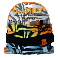 OXFORD MULTIFUNKČNÁ ŠATKA COMFY DISCOVERY TIGER 3KS V BALENÍ (D)
