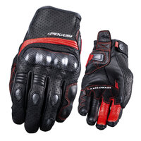 FIVE RUKAVICE SPORTCITY S BLACK/RED (D)