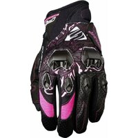FIVE RUKAVICE STUNT EVO WOMAN FLOWER PINK (D)