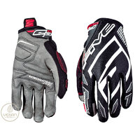 FIVE RUKAVICE MXF PRO RIDER S BLACK/WHITE (D)