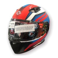 SHIRO INTEGRÁLNA PRILBA SH-881 SV MOTEGI MODRO ČERVENO BIELA