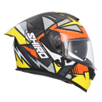 SHIRO PRILBA RAPTOR CHASE YELLOW RED L