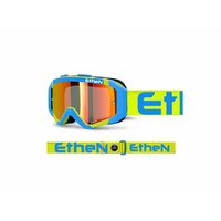 ETHEN 05R MX OKULIARE MODRO ŽLTÉ FLUO S ČERVENÝM ZRKADLOVÝM SKLOM