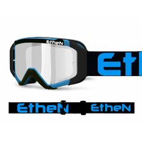 ETHEN MX OKULIARE 05R PRISMIS ČIERNO - MODRÉ S ČÍRIM SKLOM