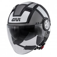 GIVI PRILBA 11.1 AIR JET R-CLASS MATT BLACK/TITANIUM/WHITE