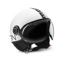MOMO DESIGN PRILBA FGTR CLASSIC WHITE/BLACK