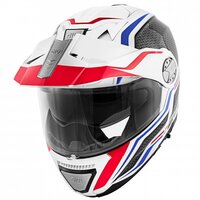 GIVI PRILBA X.33 CANYON LAYERS WHITE/RED/BLUE (D)
