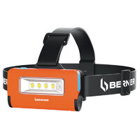 BERNER ČELOVÁ LAMPA 2V1 AKU MICRO USB