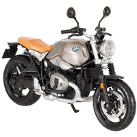 MAISTO MODEL 1:12 BMW R NINET SCRAMBLER STRIEBORNÁ