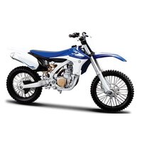 MAISTO MODEL 1:12 YAMAHA YZ450 F MODRÁ