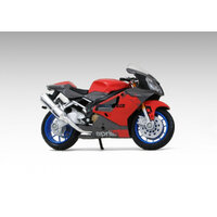 MAISTO MODEL 1:18 APRILIA RSV1000R 2006 ČERVENÁ