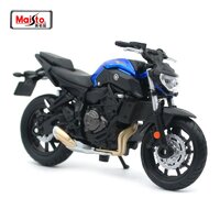 MAISTO MODEL 1:18 YAMAHA MT-07 2018 MODRA