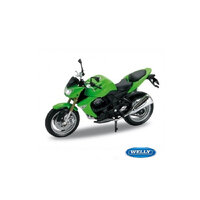 WELLY MODEL 1:18 KAWASAKI Z1000 2007 ZELENÁ