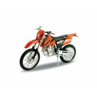WELLY MODEL 1:18 KTM 525 EXC ORANŽOVÁ