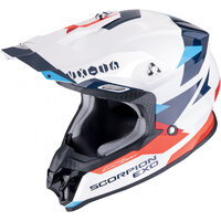 SCORPION PRILBA VX-16 EVO AIR ROD WHITE/RED/BLUE M