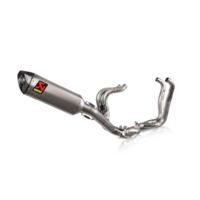 AKRAPOVIČ EVOLUTION LINE (TITANIUM) KOMPLETNÝ VÝFUKOVÝ SYSTÉM APRILIA RSV4/TUONO V4 RR 1100 (21-26)