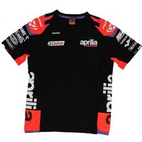 PVGA APRILIA TRIČKO DÁMSKE RACING TEAMWEAR 22 ČIERNE L