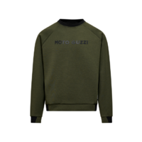 PVGA MOTO GUZZI MIKINA ESSENTIAL SWEATSHIRT ZELENA L