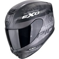 SCORPION PRILBA EXO-391 AVA MATT BLACK-SILVER