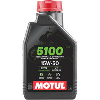 MOTUL 5100 POLOSYNTETICKÝ ESTEROVÝ OLEJ 15W50 4T 1L