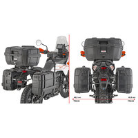 GIVI BOČNÉ NOSIČE PL ONE-FIT MONOKEY KTM 390 ADVENTURE X/R (25-26) PLO7718MK