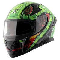 AXOR PRILBA APEX VENOMOUS BLACK/GREEN