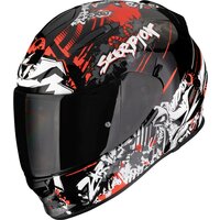 SCORPION PRILBA EXO-491 SPECTOR BLACK-RED