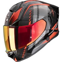 SCORPION EXO-530 AIR THERAS BLACK METAL-RED XL