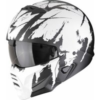 SCORPION PRILBA EXO-COMBAT ll MARAUDER MATT BLACK/WHITE XL