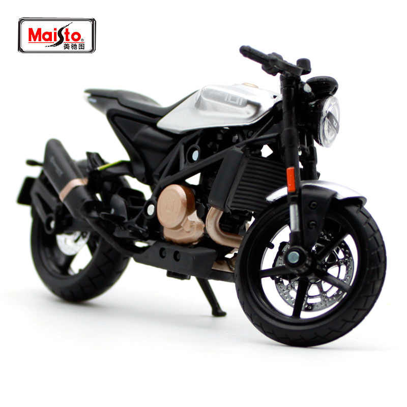 1:18 pour Husqvarna Vitpilen 701 2018 Véhicules Statiques Moulés sous Pression Loisirs À Collectionner Modèle De Moto Toysift Modèles À L'échelle Moto