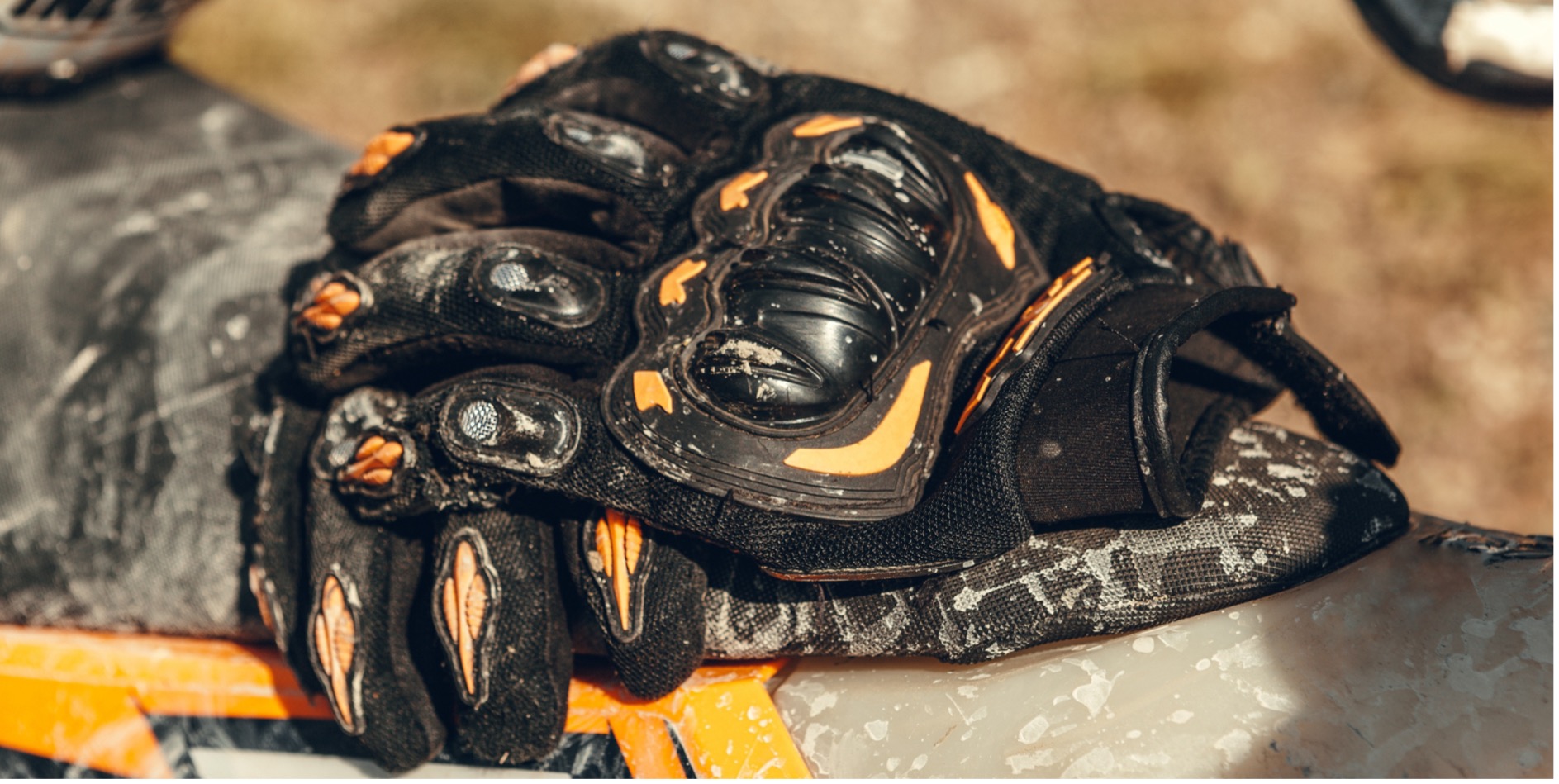 motorkárske rukavice