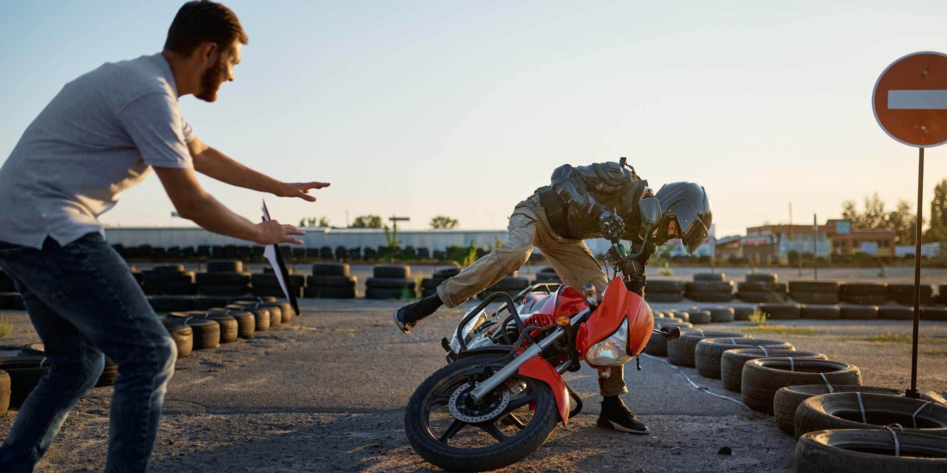Skúšky na vodičak k motorke